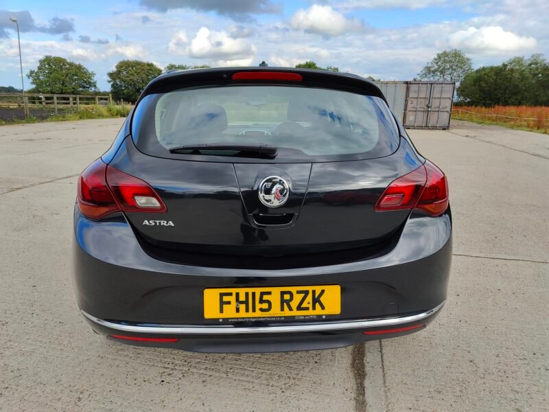 2015 Vauxhall Astra 1.4i SRi Euro 6 5dr Petrol Manual ULEZ Compliance