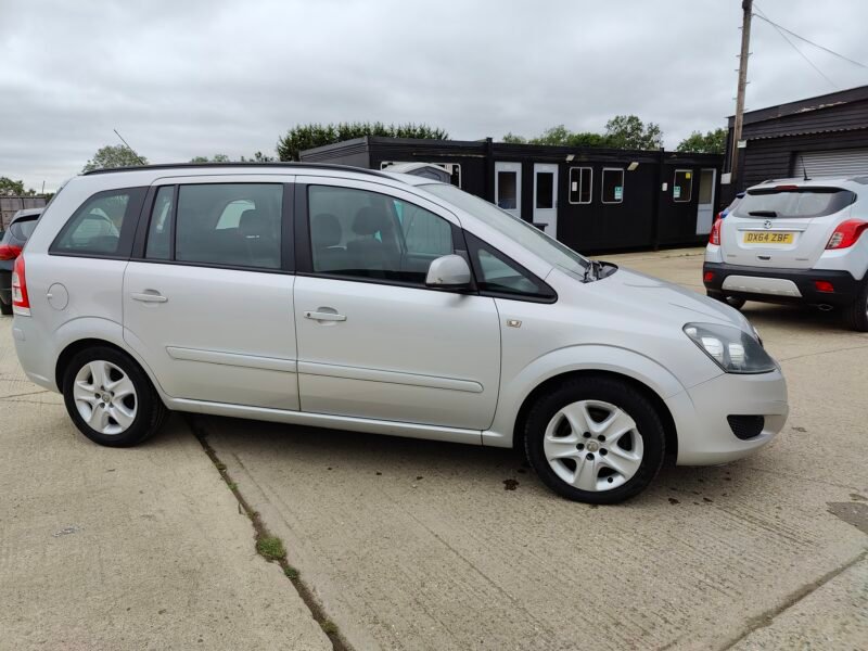 2012 Vauxhall Zafira 1.6 16V Exclusiv Euro 5 5dr Petrol Manual ULEZ Compliance