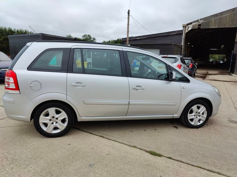 2012 Vauxhall Zafira 1.6 16V Exclusiv Euro 5 5dr Petrol Manual ULEZ Compliance