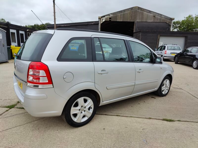 2012 Vauxhall Zafira 1.6 16V Exclusiv Euro 5 5dr Petrol Manual ULEZ Compliance