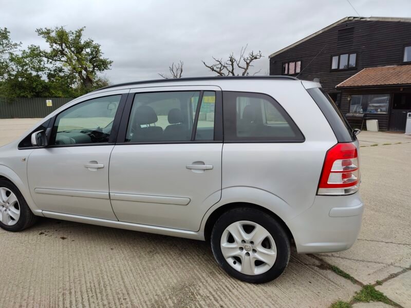 2012 Vauxhall Zafira 1.6 16V Exclusiv Euro 5 5dr Petrol Manual ULEZ Compliance