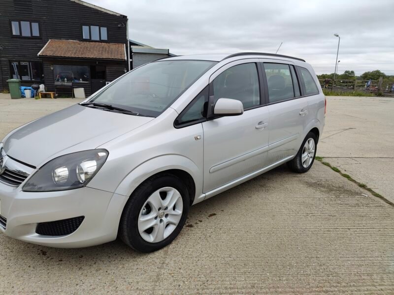 2012 Vauxhall Zafira 1.6 16V Exclusiv Euro 5 5dr Petrol Manual ULEZ Compliance