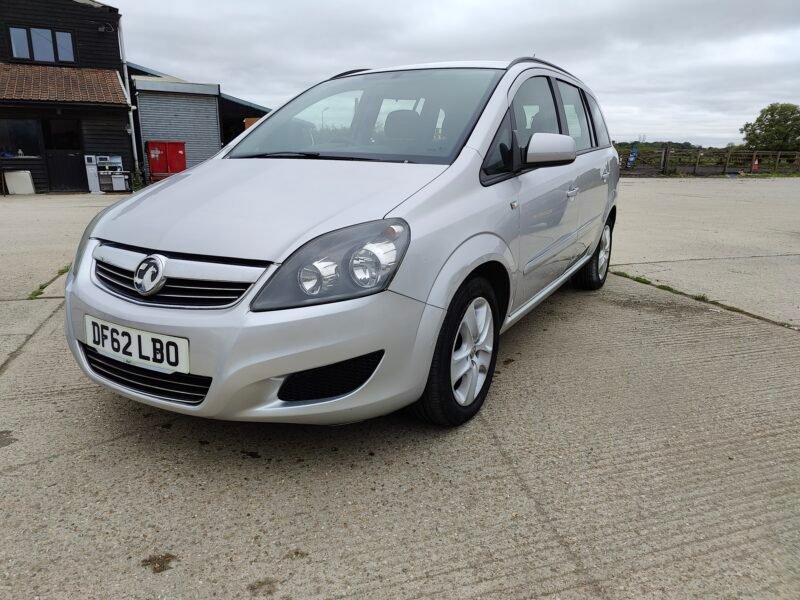 2012 Vauxhall Zafira 1.6 16V Exclusiv Euro 5 5dr Petrol Manual ULEZ Compliance