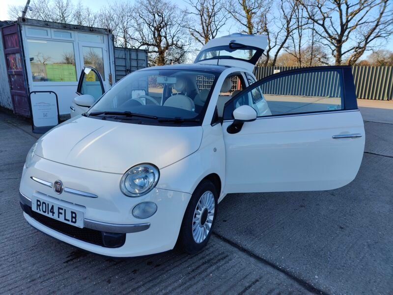 2014 Fiat 500 1.2 Lounge Euro 6 (s/s) 3dr Petrol Manual ULEZ Compliance