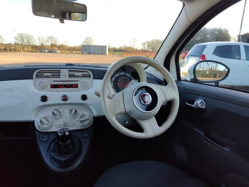 2014 Fiat 500 1.2 Lounge Euro 6 (s/s) 3dr Petrol Manual ULEZ Compliance