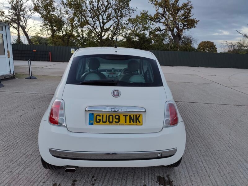 2009 Fiat 500 1.2 Lounge Euro 5 (s/s) 3dr Petrol Manual ULEZ Compliance