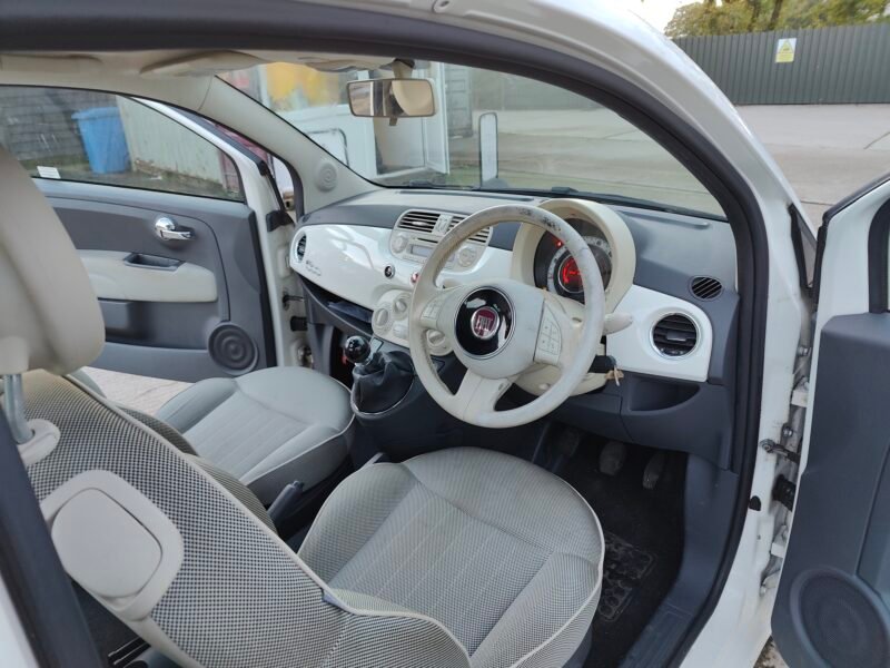 2009 Fiat 500 1.2 Lounge Euro 5 (s/s) 3dr Petrol Manual ULEZ Compliance