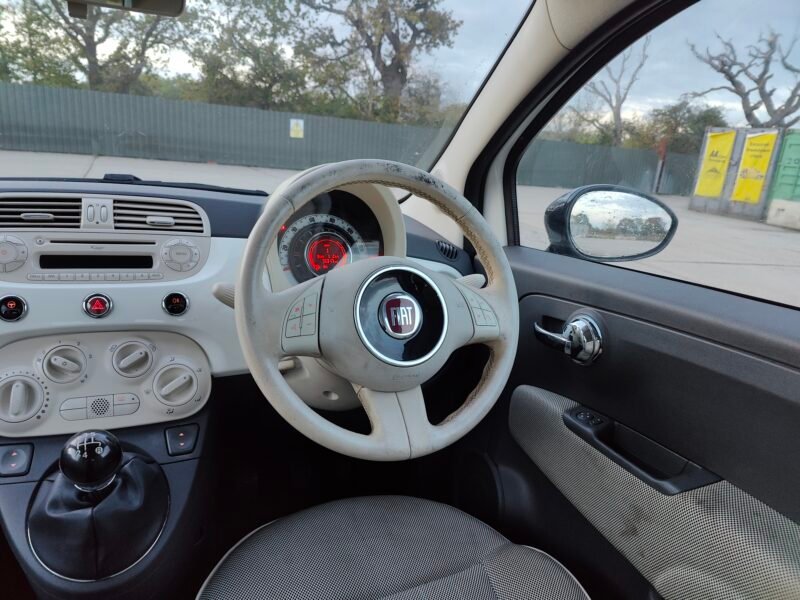 2009 Fiat 500 1.2 Lounge Euro 5 (s/s) 3dr Petrol Manual ULEZ Compliance