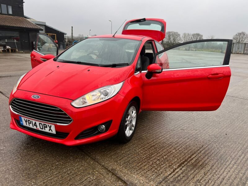 2014 Ford Fiesta 1.0T EcoBoost Zetec Euro 5 (s/s) 3dr Petrol Manual ULEZ Compliance