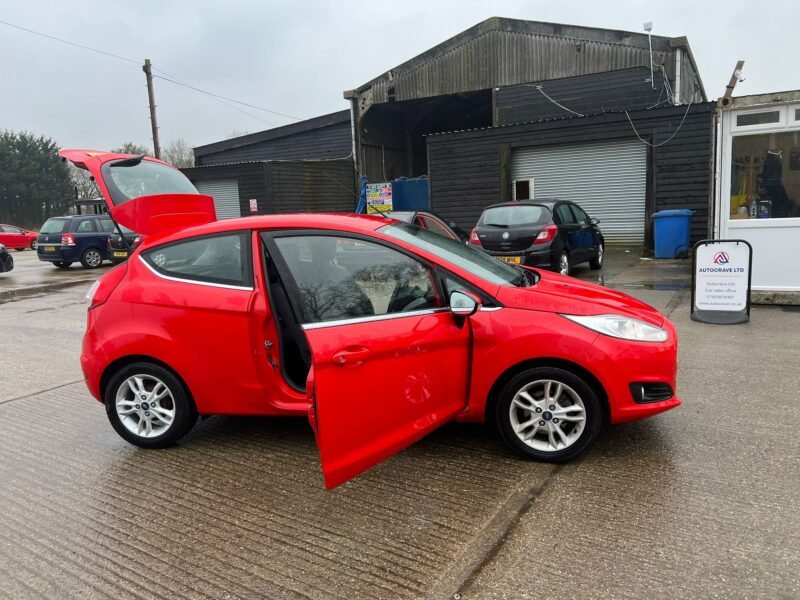 2014 Ford Fiesta 1.0T EcoBoost Zetec Euro 5 (s/s) 3dr Petrol Manual ULEZ Compliance