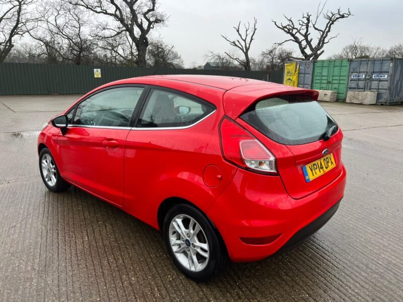 2014 Ford Fiesta 1.0T EcoBoost Zetec Euro 5 (s/s) 3dr Petrol Manual ULEZ Compliance