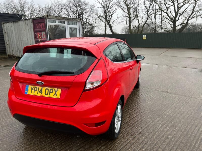 2014 Ford Fiesta 1.0T EcoBoost Zetec Euro 5 (s/s) 3dr Petrol Manual ULEZ Compliance