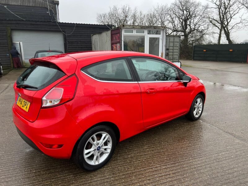 2014 Ford Fiesta 1.0T EcoBoost Zetec Euro 5 (s/s) 3dr Petrol Manual ULEZ Compliance