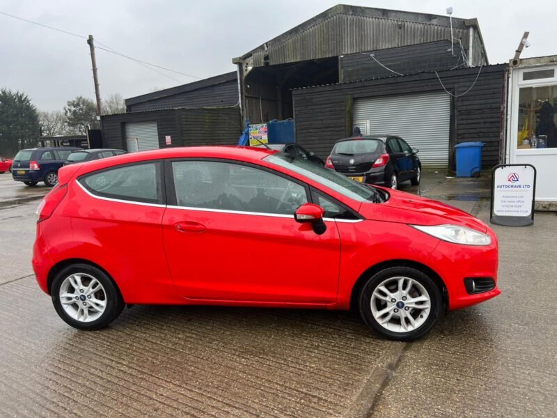 2014 Ford Fiesta 1.0T EcoBoost Zetec Euro 5 (s/s) 3dr Petrol Manual ULEZ Compliance