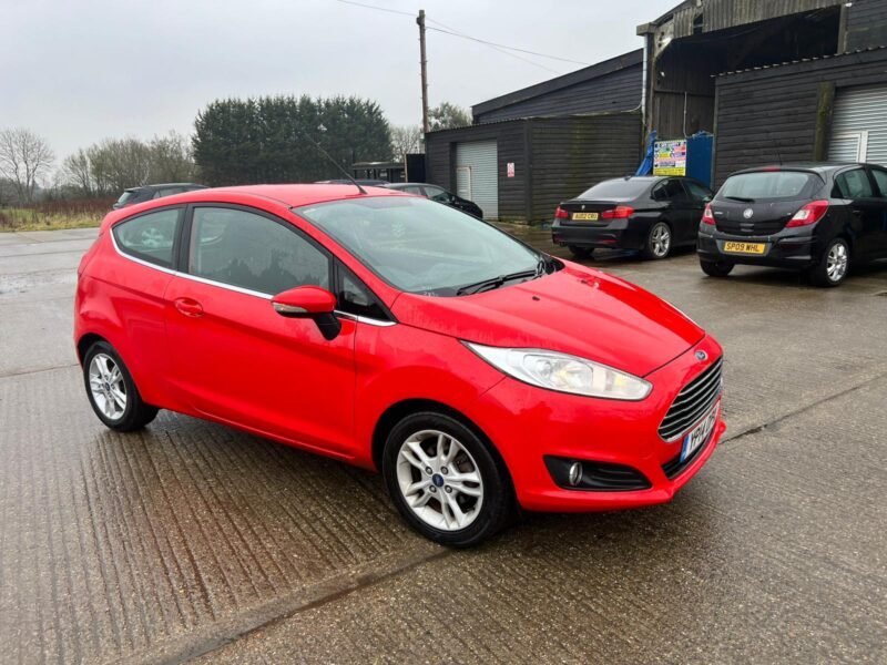 2014 Ford Fiesta 1.0T EcoBoost Zetec Euro 5 (s/s) 3dr Petrol Manual ULEZ Compliance