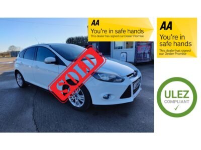 2014 Ford Focus 1.0T EcoBoost Titanium Navigator Euro 5 (s/s) 5dr || Petrol || Manual || ULEZ Compliance