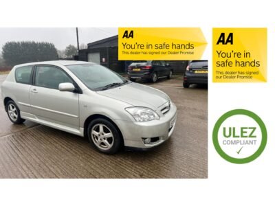 2005 Toyota Corolla 1.4 VVT-i Colour Collection 3dr || Petrol || Manual || ULEZ Compliance