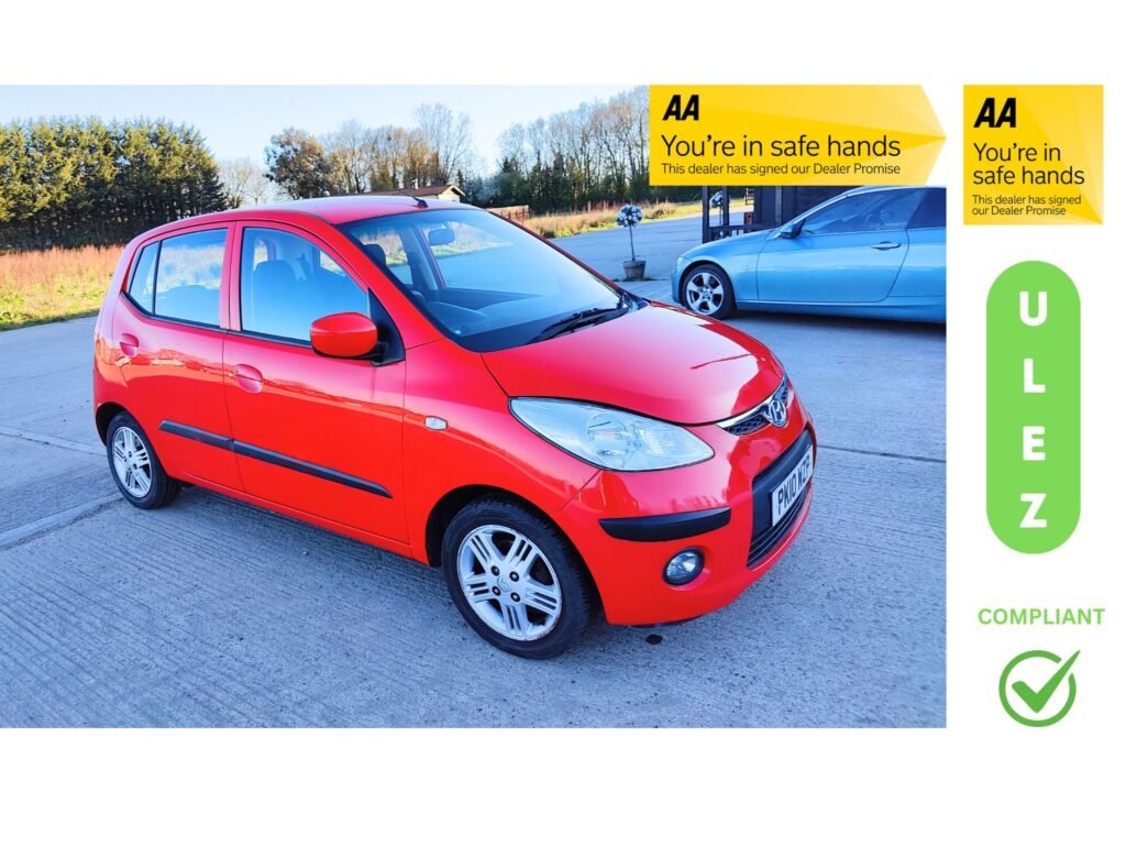 2010 Hyundai i10 1.2 Comfort Euro 4 5dr