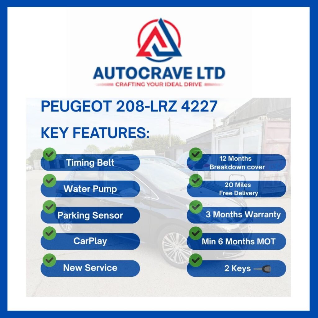 2016 Peugeot 208 1.2 PureTech Allure Euro 6 5dr