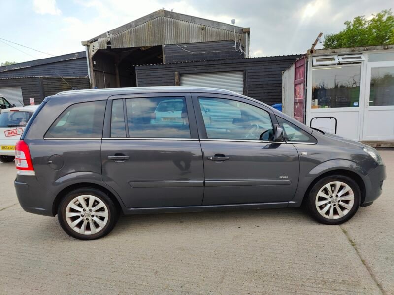 2013 Vauxhall Zafira 1.6 16V Design Euro 5 5dr (SNav) || Petrol || Manual || ULEZ Compliance✅