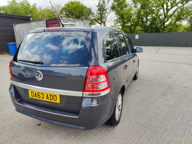 2013 Vauxhall Zafira 1.6 16V Design Euro 5 5dr (SNav) || Petrol || Manual || ULEZ Compliance✅