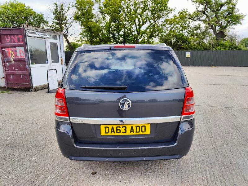 2013 Vauxhall Zafira 1.6 16V Design Euro 5 5dr (SNav) || Petrol || Manual || ULEZ Compliance✅
