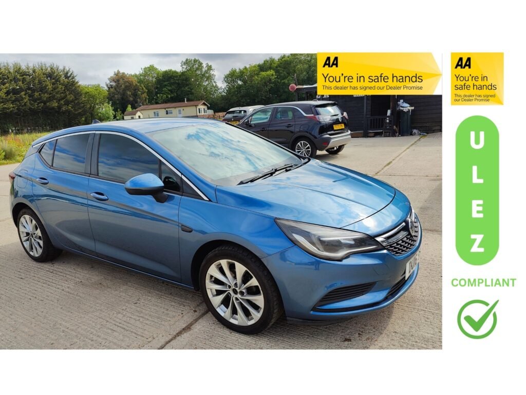 2016 Vauxhall Astra 1.4i Design Euro 6 5dr