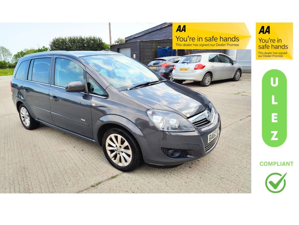 2013 Vauxhall Zafira 1.6 16V Design Euro 5 5dr (SNav)