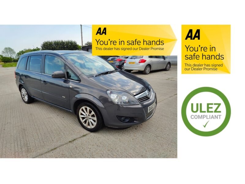 2013 Vauxhall Zafira 1.6 16V Design Euro 5 5dr (SNav) || Petrol || Manual || ULEZ Compliance✅
