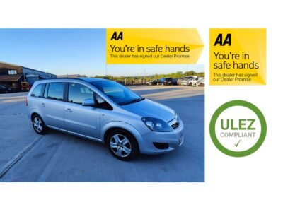 2013 Vauxhall Zafira 1.6 16V Exclusiv Euro 5 5dr || Petrol || Manual || ULEZ Compliance✅