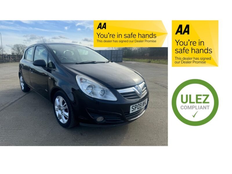 2009 Vauxhall Corsa 1.2i 16v Design 5dr (a/c)✅