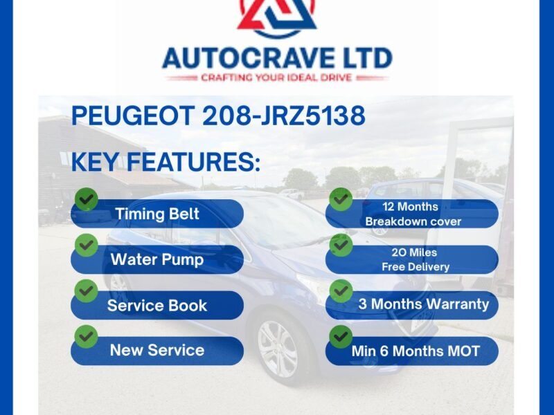 2015 PEUGEOT 208 1.2 VTI ALLURE✅