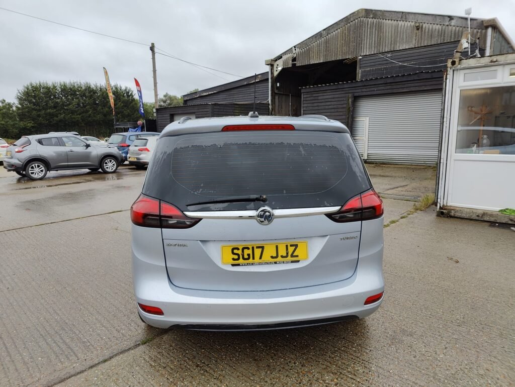 2017 VAUXHALL ZAFIRA TOURER 1.4T Design 5dr