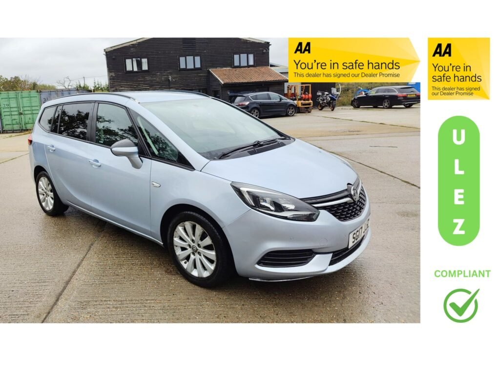 2017 VAUXHALL ZAFIRA TOURER 1.4T Design 5dr