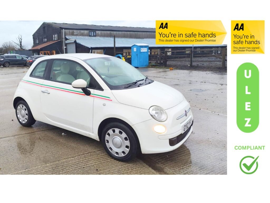 2012 FIAT 500 1.2 Pop 3dr [Start Stop]