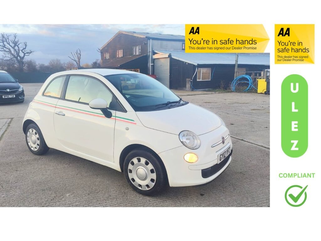 2012 FIAT 500 1.2 Pop 3dr [Start Stop]