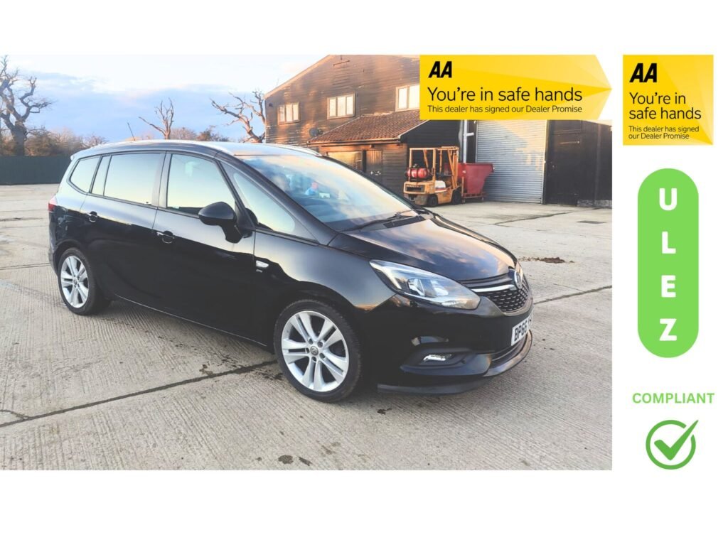2016 VAUXHALL ZAFIRA TOURER 1.4T SRi 5dr