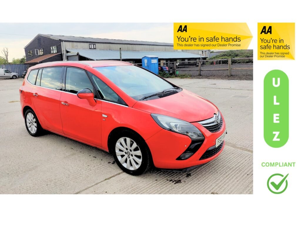 2013 Vauxhall Zafira Tourer SE Manual Petrol