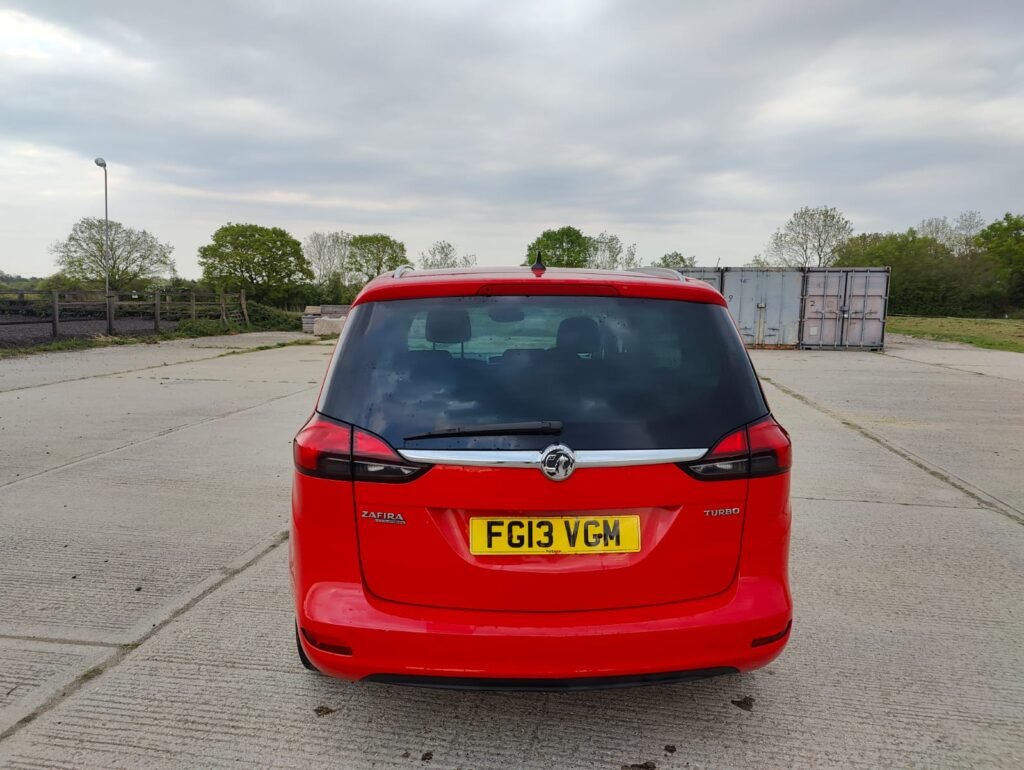 2013 Vauxhall Zafira Tourer SE Manual Petrol